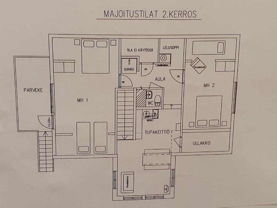 Appartamento Toivonniemen Kotimajoitus Paltaniemi Esterno foto